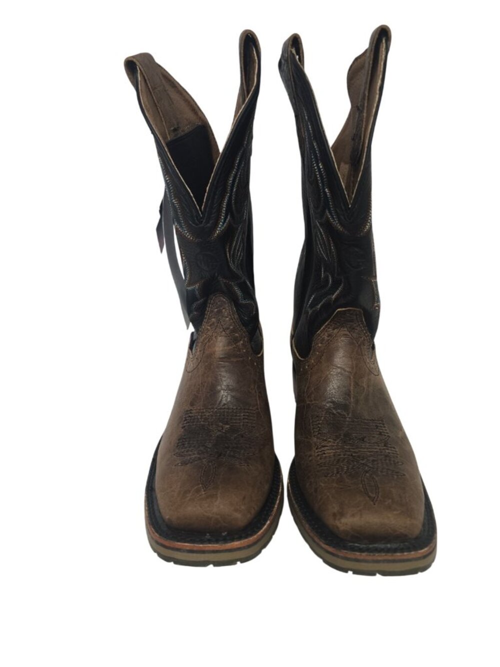 Double H Men's DH644 12" Ice Grissom Roper Western Work Boot Brown Size 9.5D - Picture 6 of 7